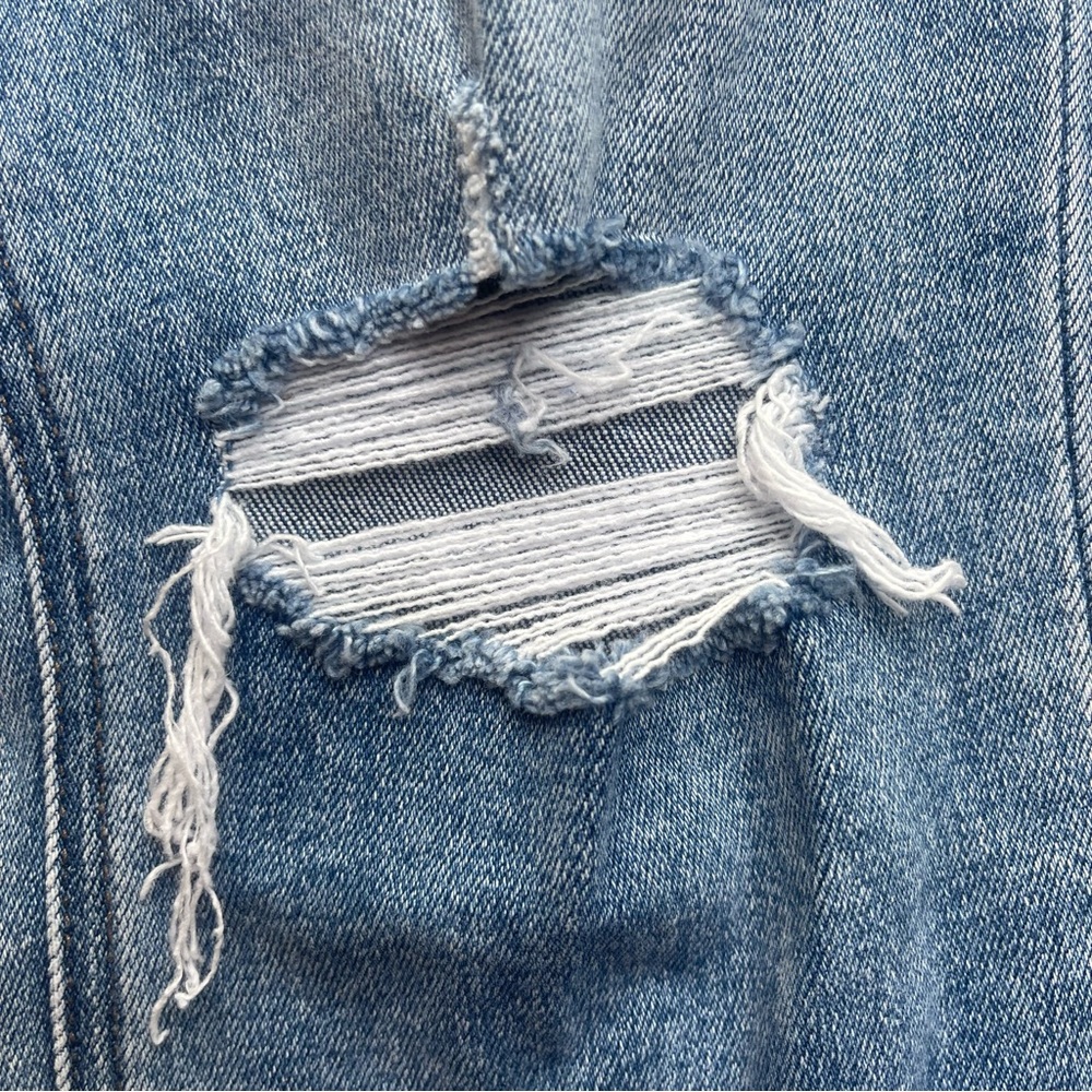 New Vervet High Rise Distressed Jeans Size 25 - Picture 4 of 8